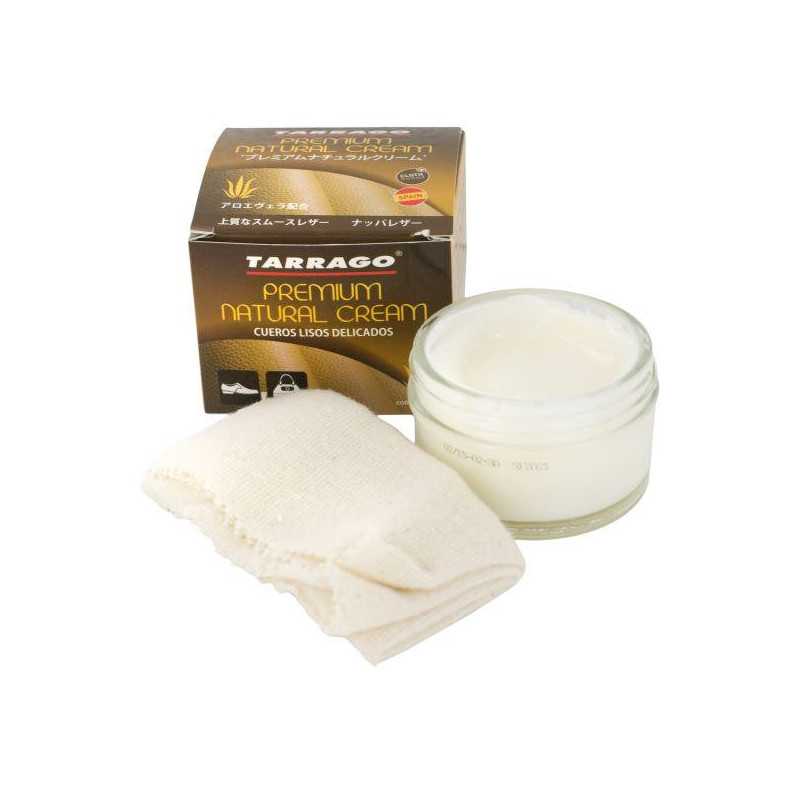 Crema natural para cuero liso delicado