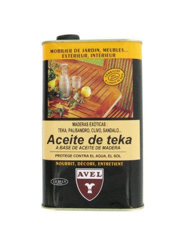 Protege la madera con Aceite de Teca