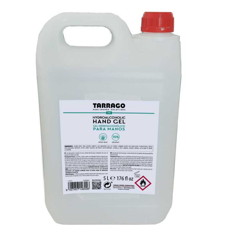 Limpiador calzado Tarrago gel hidroalcohólico para manos 5L