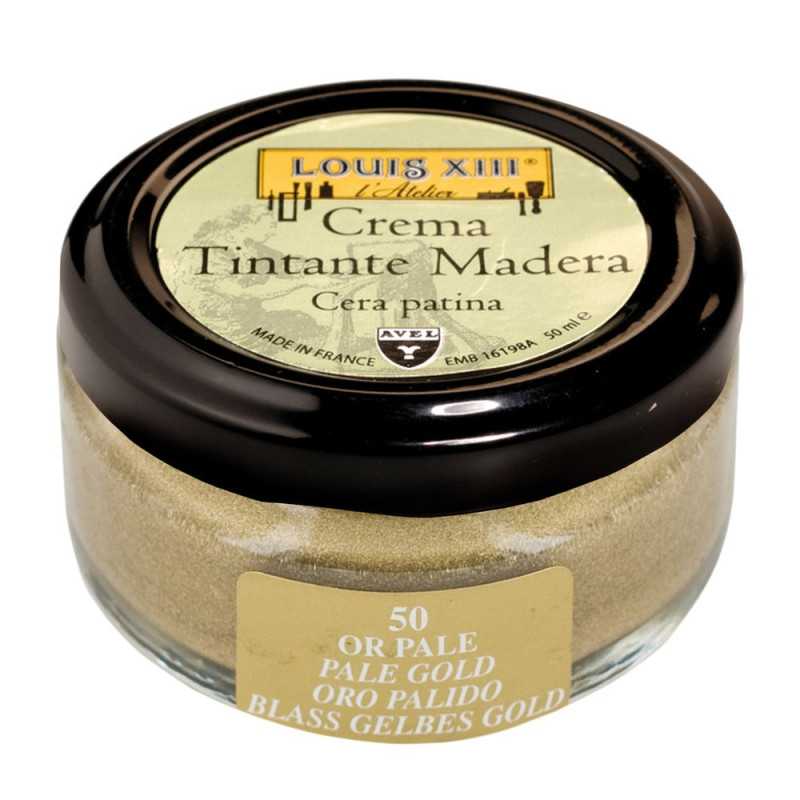 Crema para zapatos Crema Tintante para la Madera metalizados