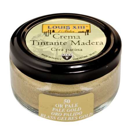 Crema para zapatos Crema Tintante para la Madera metalizados
