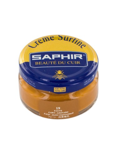 Crema zapatos Saphir Pommadier - Nutrición y color premium