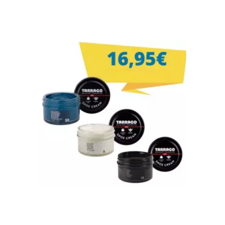 Pack 3 Shoe Cream Tarrago | Personalizado