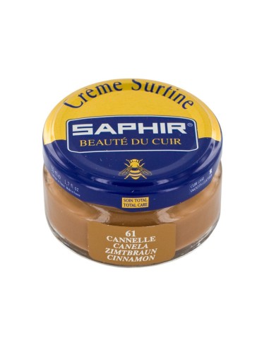 Crema zapatos Saphir Pommadier - Nutrición y color premium