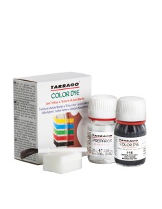 Preparador y tinte para zapatos color marron profundo