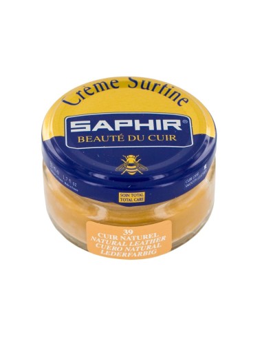 Crema zapatos Saphir Pommadier - Nutrición y color premium