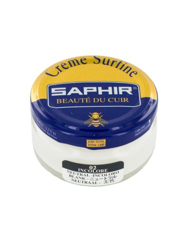 Crema zapatos Saphir Pommadier - Nutrición y color premium