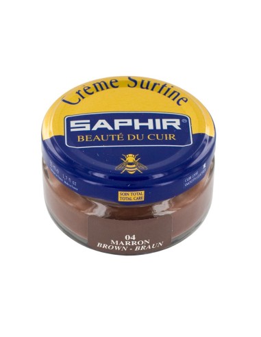 Crema zapatos Saphir Pommadier - Nutrición y color premium