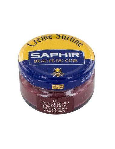 Crema zapatos Saphir Pommadier - Nutrición y color premium