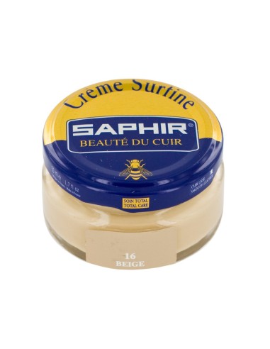 Crema zapatos Saphir Pommadier - Nutrición y color premium