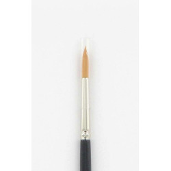 Pincel Nylon Redondo - Precisión para Crema, Tintura o Restauración