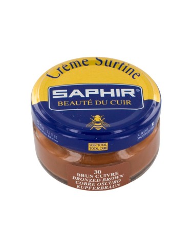 Crema zapatos Saphir Pommadier - Nutrición y color premium