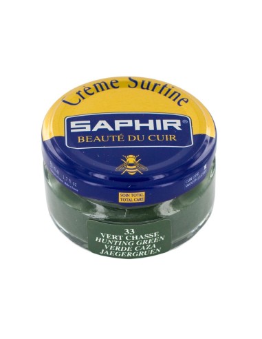 Crema zapatos Saphir Pommadier - Nutrición y color premium