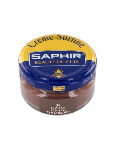 Crema zapatos Saphir Pommadier - Nutrición y color premium