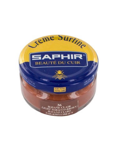 Crema zapatos Saphir Pommadier - Nutrición y color premium
