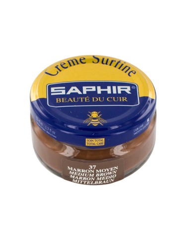 Crema zapatos Saphir Pommadier - Nutrición y color premium
