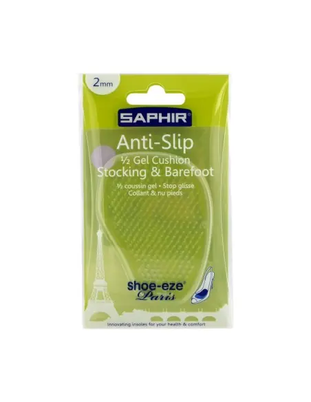 Saphir almofada de gel meia palmilha