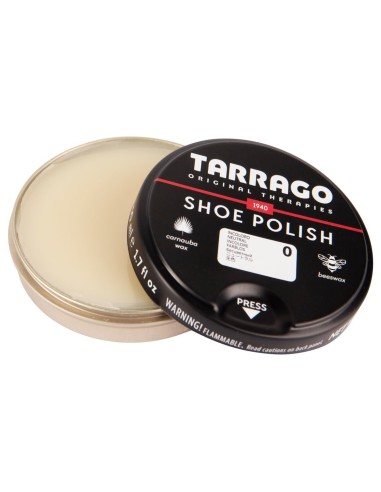Betún cera zapatos cuero | Tarrago Shoe Polish para calzado