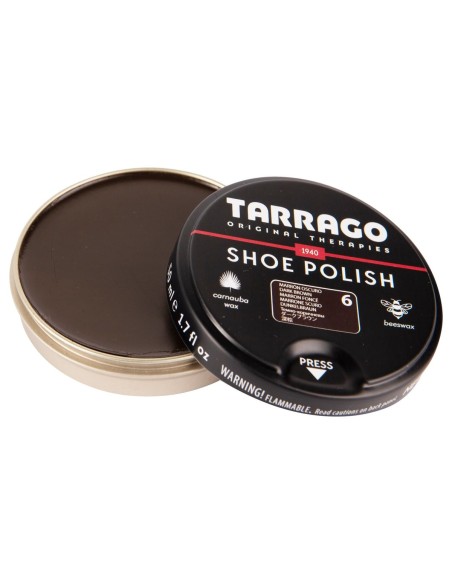 Graxa cera sapatos couro | Tarrago Shoe Polish para calçado