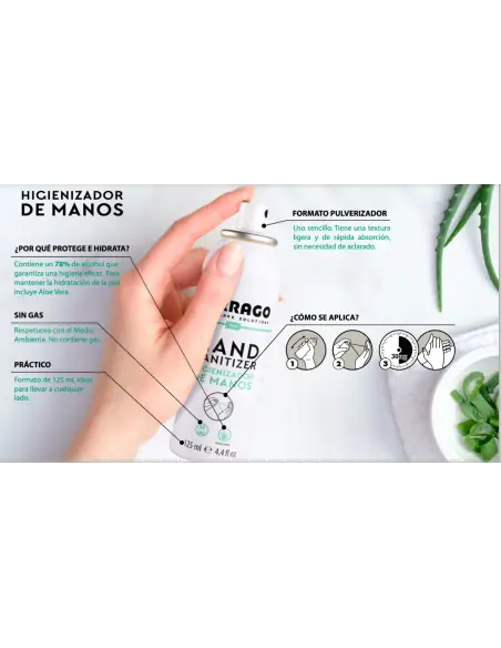 TARRAGO HIGIENIZADOR DE MANOS ¡Promo 3u!