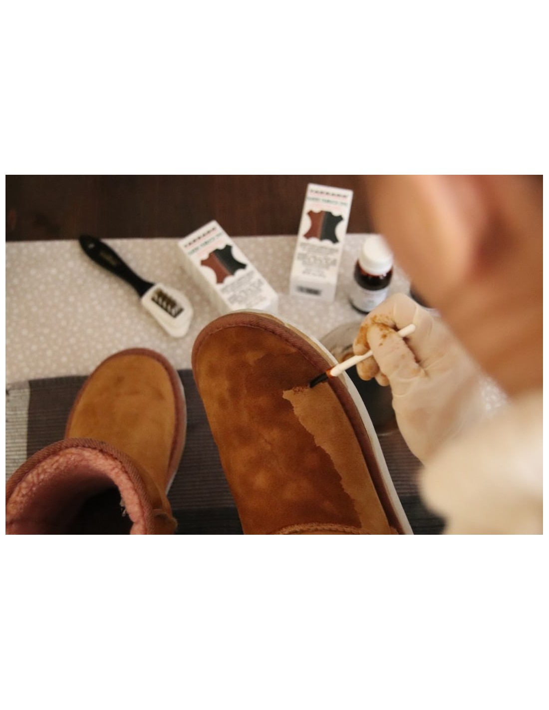 Tinte para de ante | Cambia Renueva El Color Colores Tarrago 6 - MARRÓN OSCURO