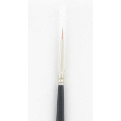 Pincel Nylon Redondo - Precisión para Crema, Tintura o Restauración