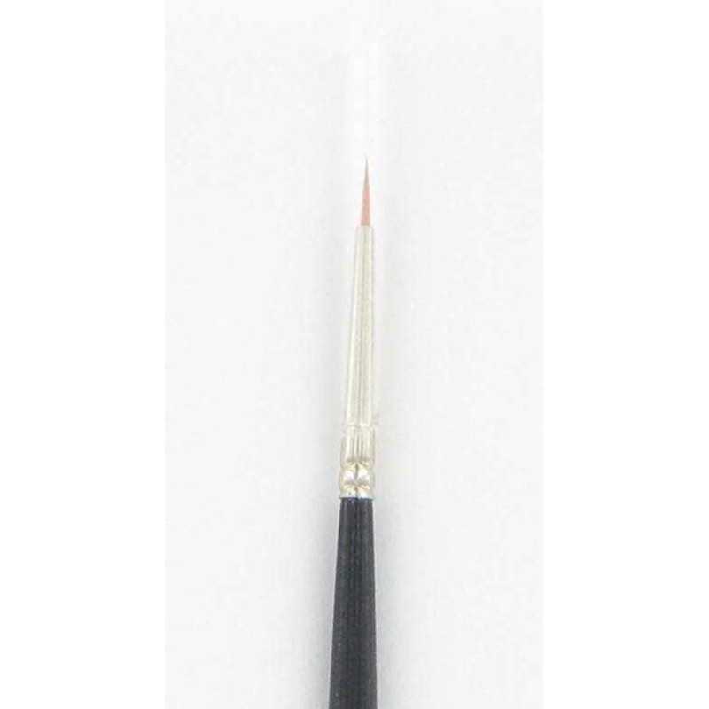 Pincel Nylon Dourado Redondo – Precisão para Aplicações em Couro ou Madeira
