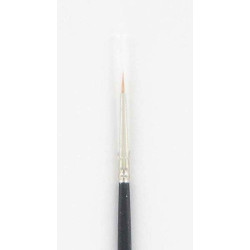 Pincel Nylon Redondo - Precisión para Crema, Tintura o Restauración