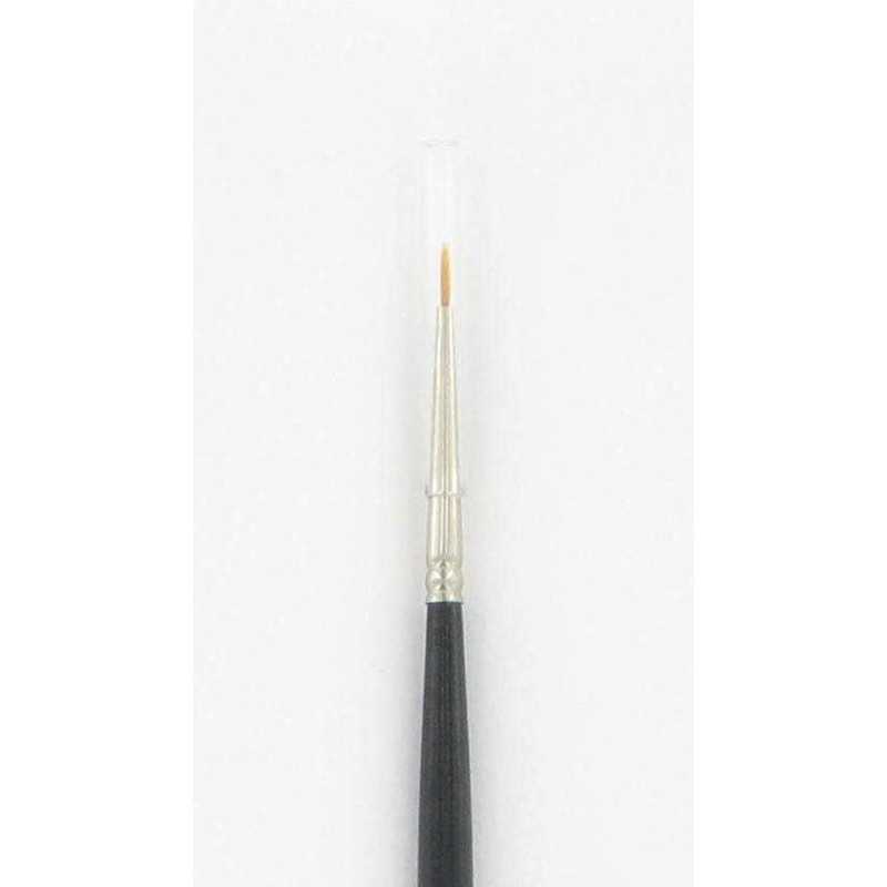 Pincel Nylon Redondo - Precisión para Crema, Tintura o Restauración