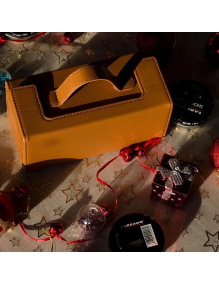 Kit de Viaje Limpieza Calzado Marrón Claro