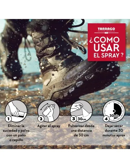 Spray impermeabilizante zapatos | Tarrago Nano Protector 250ml