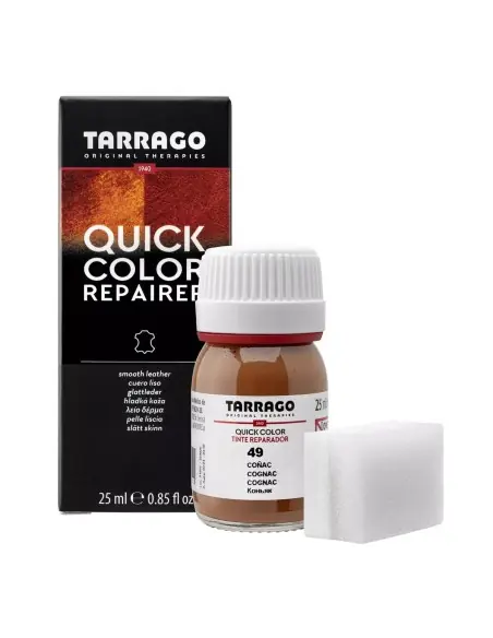 Quick Color 25ml | Tinte reparador cuero liso y desgastado