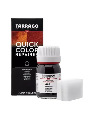 Quick Color 25ml | Tinte reparador cuero liso y desgastado