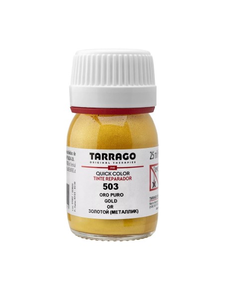 Tinte reparador de cuero Quick Color metalizado 25ml