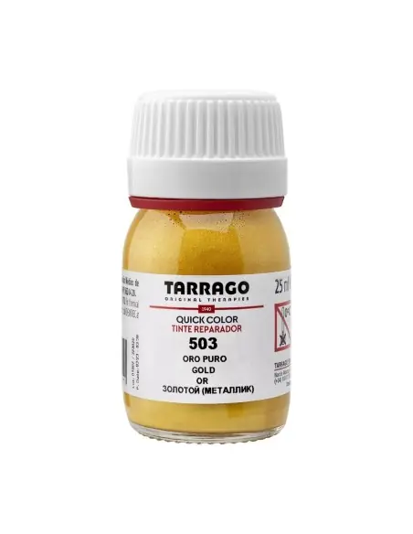 Tinte reparador de cuero Quick Color metalizado 25ml