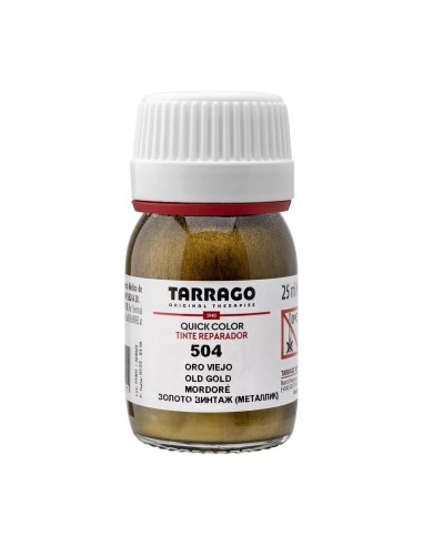 Tinte reparador de cuero Quick Color metalizado 25ml