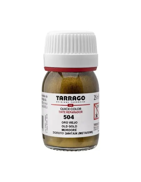 Tinte reparador de cuero Quick Color metalizado 25ml