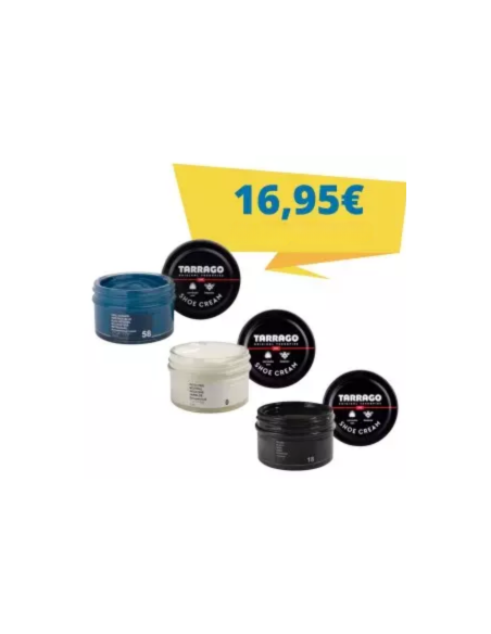 Pack 3 Shoe Cream Tarrago | Personalizado