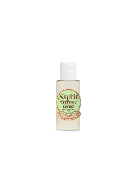 Loción Limpiadora Saphir | Limpieza suave para cuero delicado