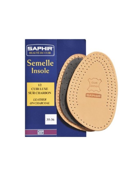 Saphir Media Plantilla Cuero Carbón