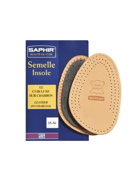 Saphir Media Plantilla Cuero Carbón