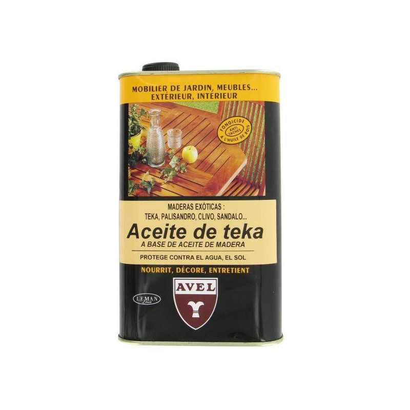 Proteja a madeira com óleo de teca