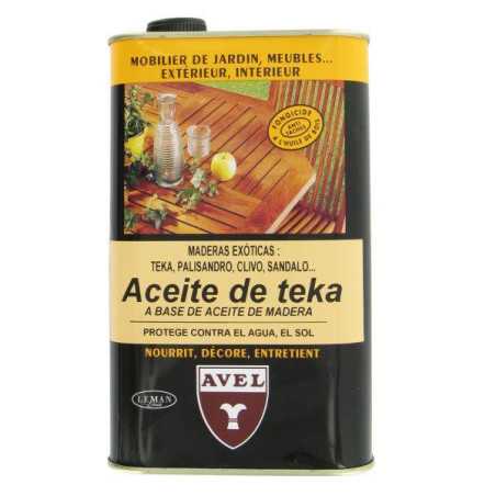 Protege la madera con Aceite de Teca