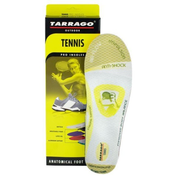 Tarrago Plantilla para Calzado de Tennis y Pádel