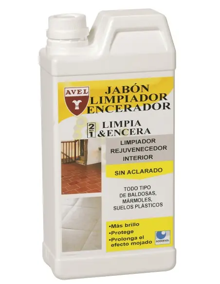 SODERSOL LIMPIA Y ENCERA  Jabón encerador