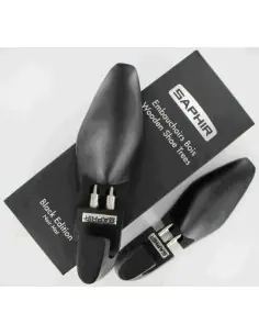 Horma de madera negra "Black Edition" Saphir 2