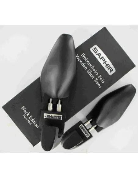 Horma de madera negra "Black Edition" Saphir